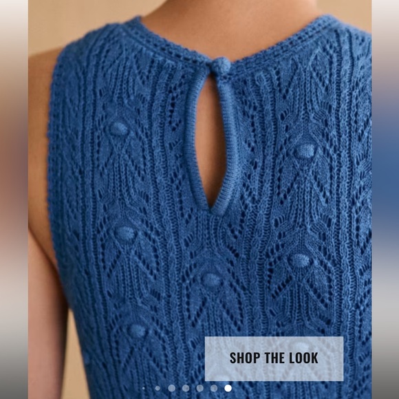 NEW SEZANE Wilma dress Small in Twilight blue - Picture 6 of 7